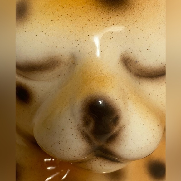 Vintage cat figurine MCM ceramic cheetah cub sculpture made in Italy Italian 60s - Picture 15 of 16